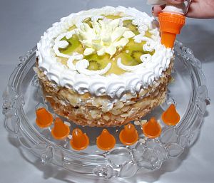 Насадки кондитерские (для украшения торта и кондитерских изделий), 5 шт